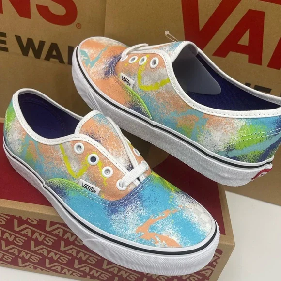 Vans Men’s Authentic(Retro Mart) Multi/True White Sneakers VN0A348A40L
